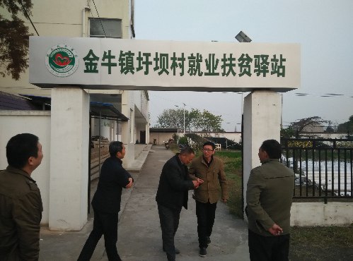 安徽廬江：就業(yè)扶貧驛站進(jìn)山村入地頭