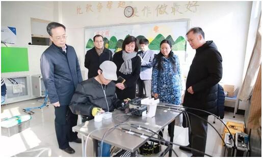 山東省人社廳副廳長周春艷看望慰問備戰(zhàn)第45屆世賽山東省選拔賽選手