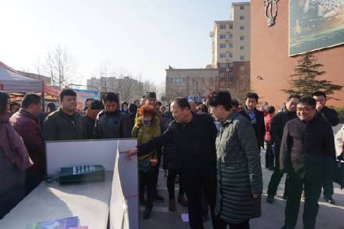 場面火爆 八方納賢——河北省吳橋縣舉辦2018年春風(fēng)行動人力資源交流會