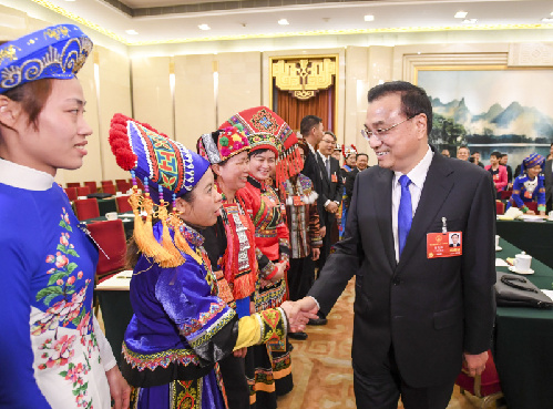 李克強參加廣西代表團審議