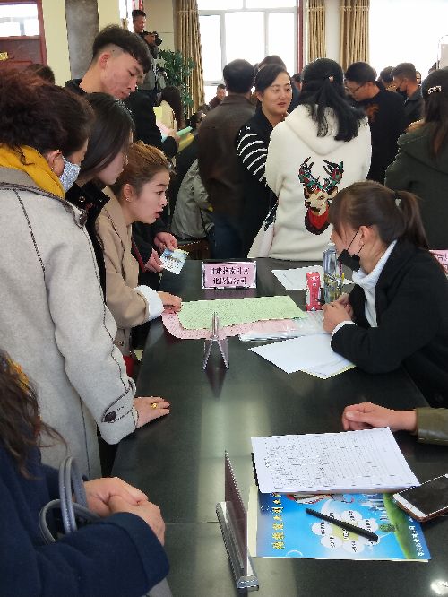 甘肅省高臺縣召開2018年“春風(fēng)行動”暨企業(yè)用工招聘洽談會