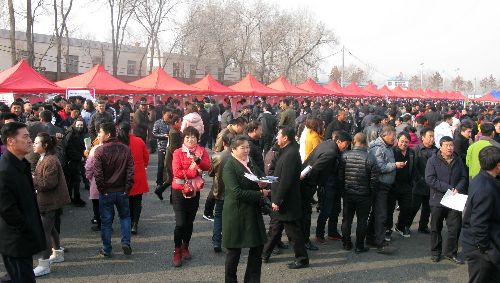 遼寧省朝陽市2018年農(nóng)村勞動力就業(yè)幫扶系列活動在朝陽5縣（市）專場招聘會成功舉辦