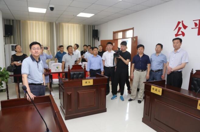 河南：商丘市勞動(dòng)人事?tīng)?zhēng)議仲裁院信息化建設(shè)現(xiàn)場(chǎng)會(huì)在民權(quán)縣召開(kāi)