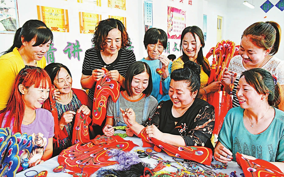 甘肅慶城：舉辦香包刺繡培訓(xùn)班