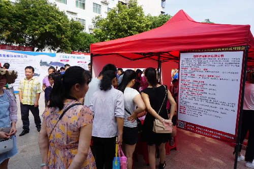 江西于都：炎炎夏日 崗位送你眼前