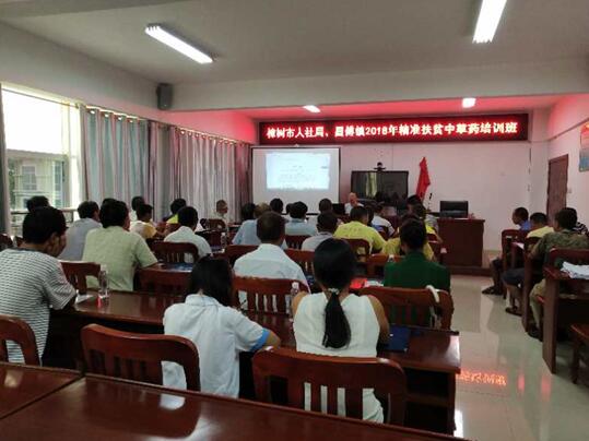 江西樟樹(shù)：開(kāi)辦中藥材種植培訓(xùn)班為貧困戶送技術(shù)脫貧