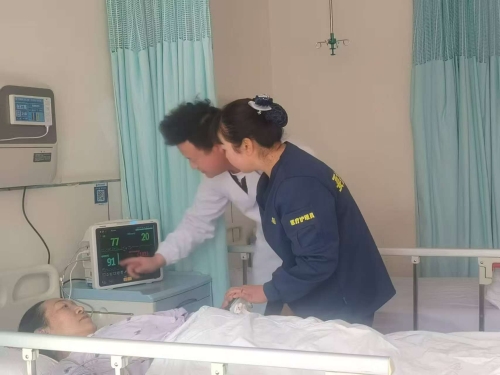 醫(yī)生講解儀器數(shù)值指標(biāo)